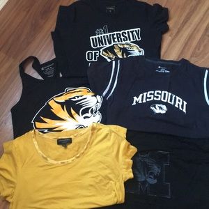 Medium Mizzou Bundle with Tank, Tees, &  Dress